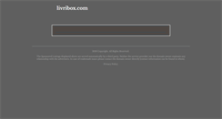 Desktop Screenshot of livribox.com