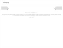 Tablet Screenshot of livribox.org